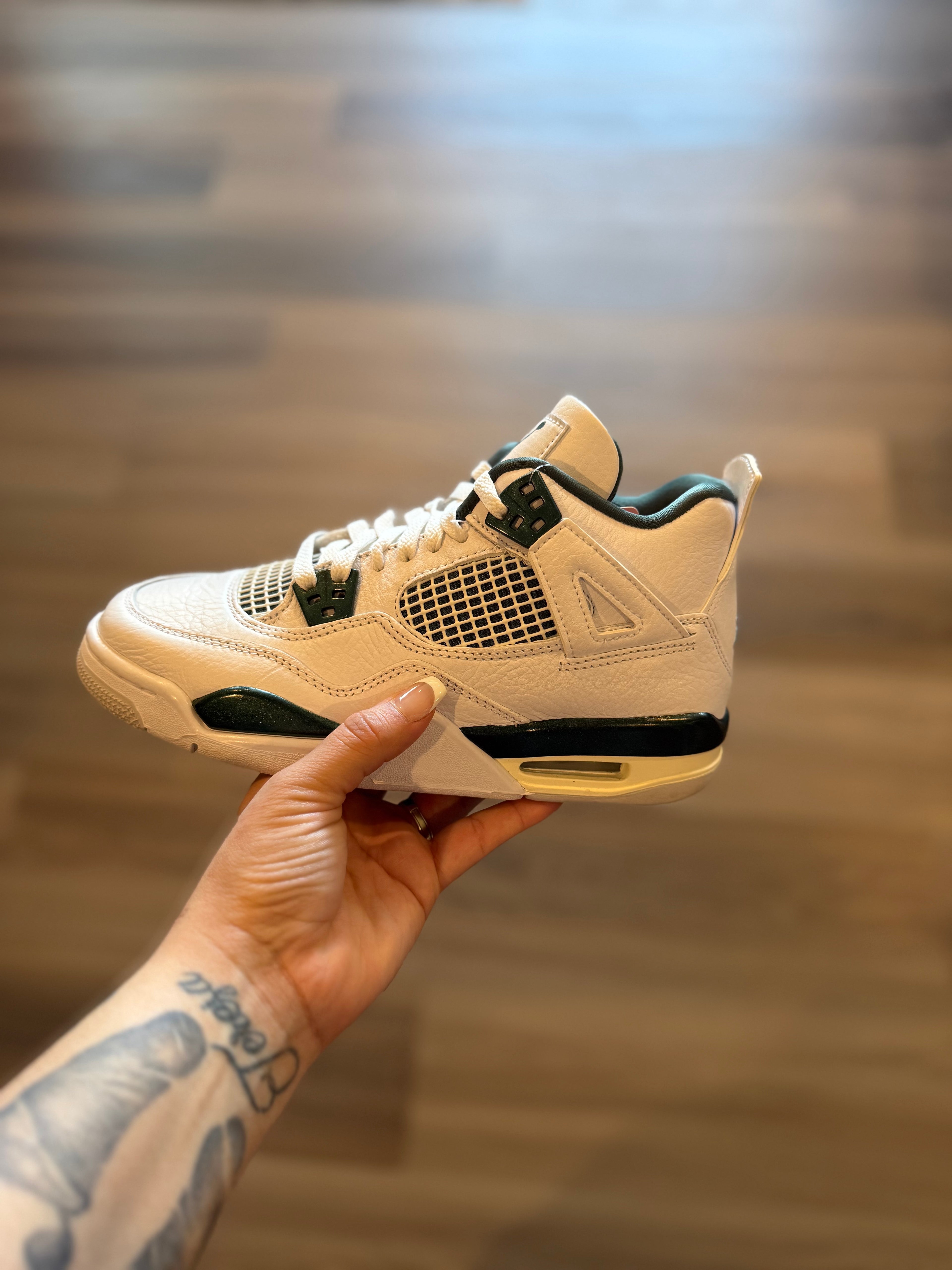 Air Jordan 4 Retro Oxidized Green